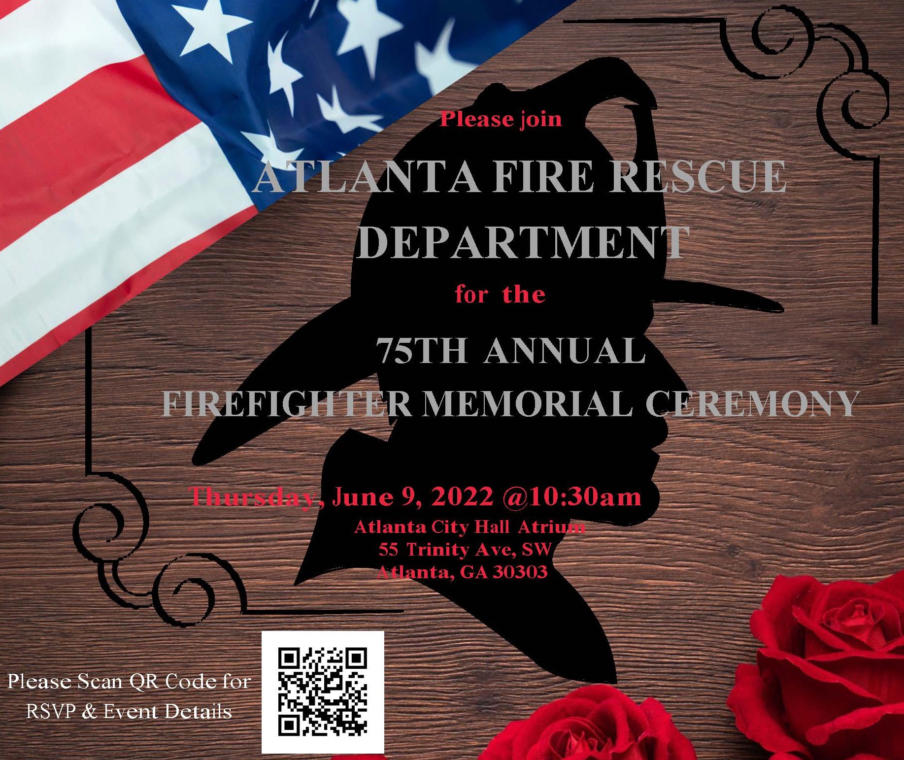 AFRD 75th Firefighter Memorial Ceremony